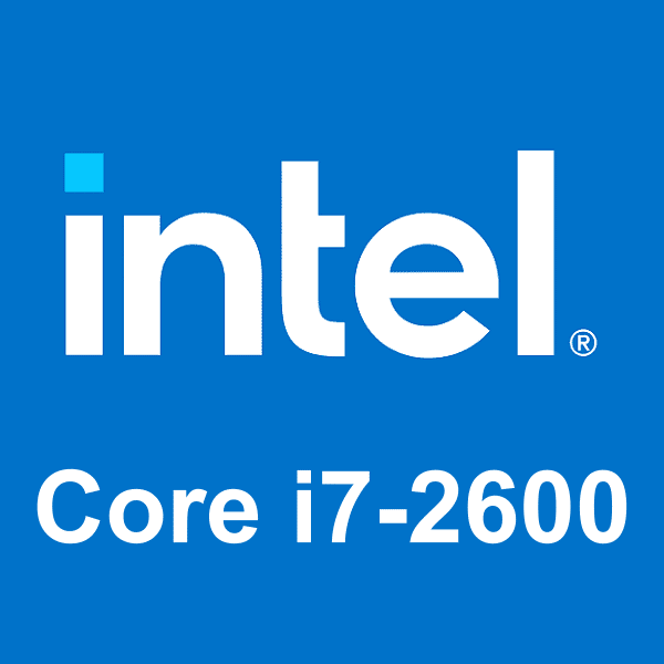 Intel Core i7-2600 logotipo