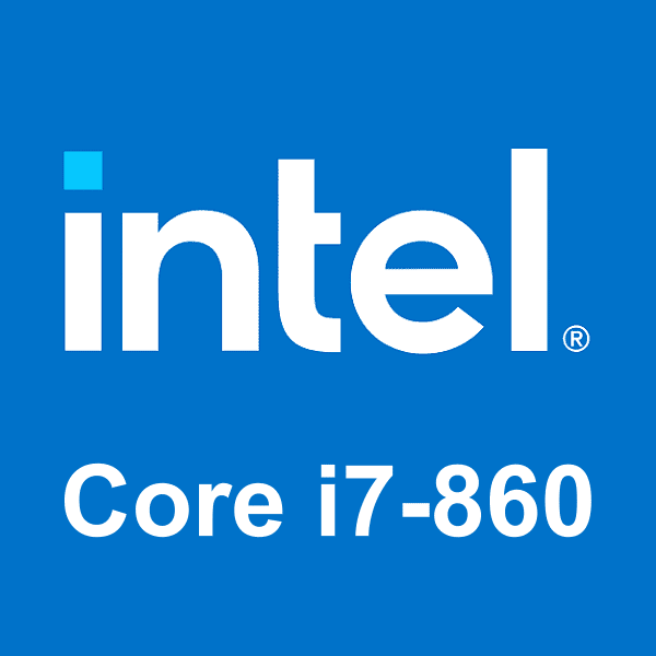 Intel Core i7-860 徽标