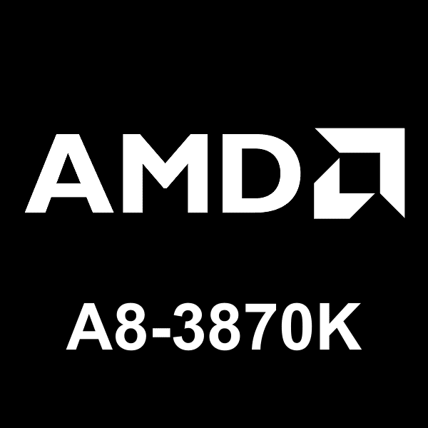 AMD A8-3870K लोगो