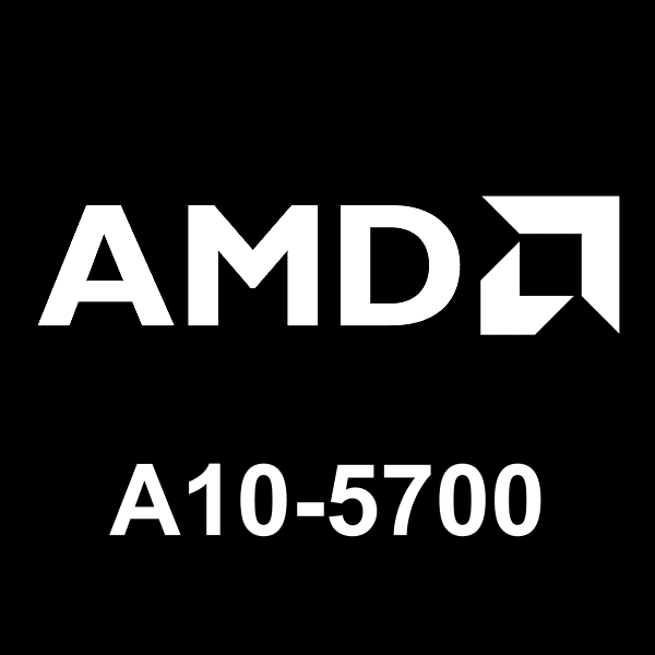AMD A10-5700 logo