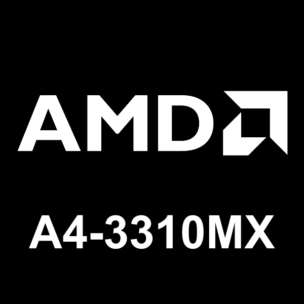 AMD A4-3310MX लोगो