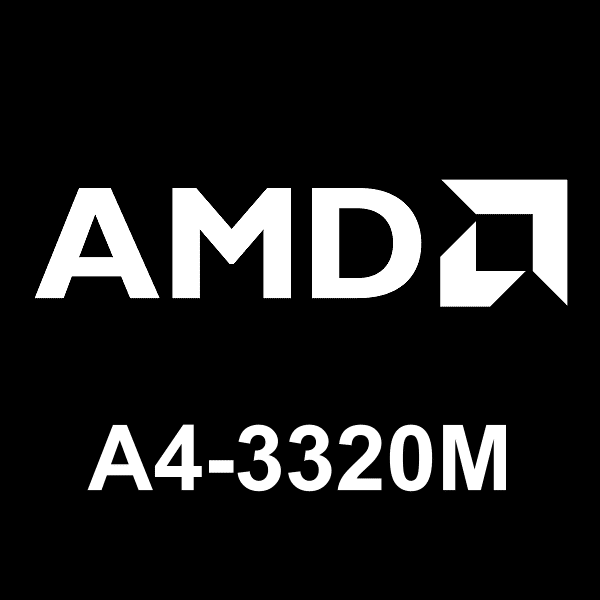 AMD A4-3320M logosu