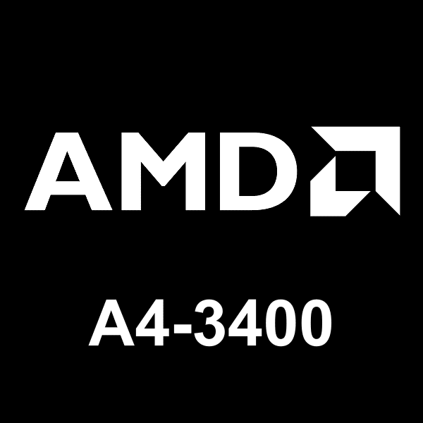 AMD A4-3400ロゴ