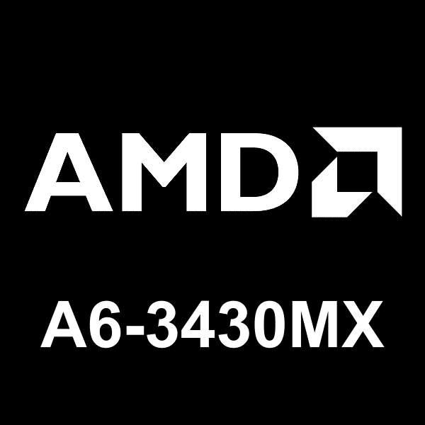 AMD A6-3430MX लोगो