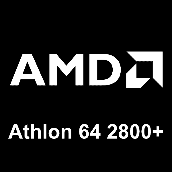 AMD Athlon 64 2800+ logotipo