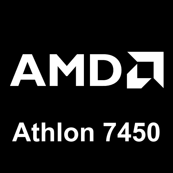 AMD Athlon 7450 logotipo