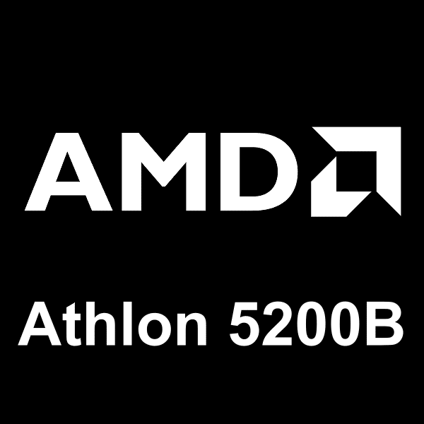logo AMD Athlon 5200B