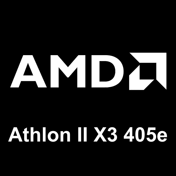 logo AMD Athlon II X3 405e