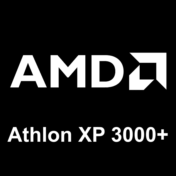 AMD Athlon XP 3000+ लोगो