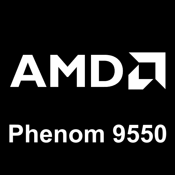 AMD Phenom 9550 logotipo