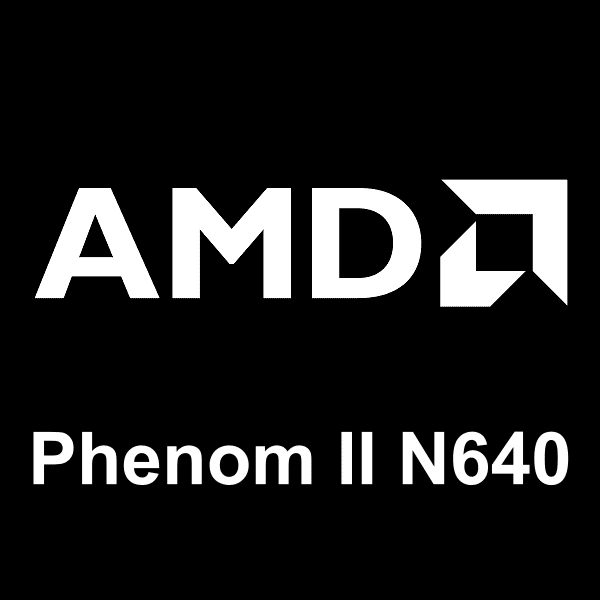 AMD Phenom II N640 로고
