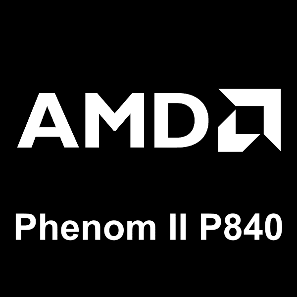 logo AMD Phenom II P840