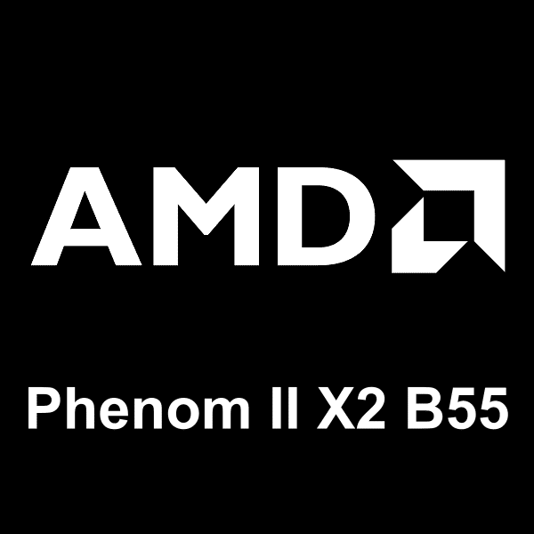 AMD Phenom II X2 B55 로고