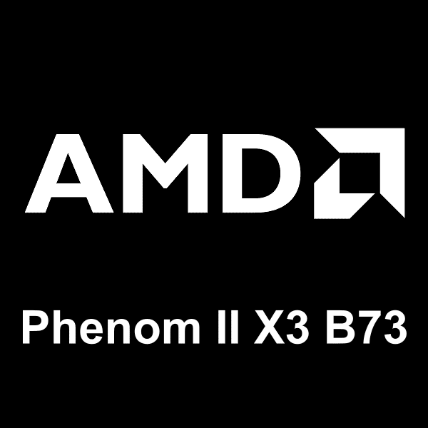 AMD Phenom II X3 B73 로고