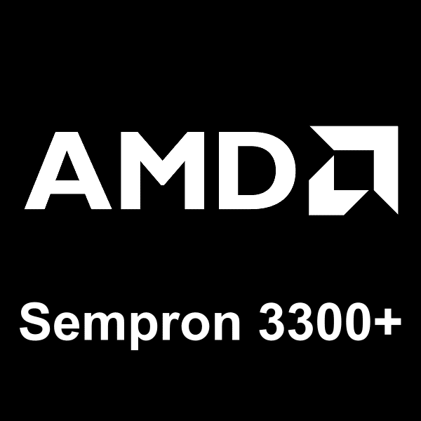 AMD Sempron 3300+ 로고