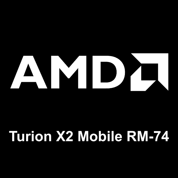 AMD Turion X2 Mobile RM-74 logotipo