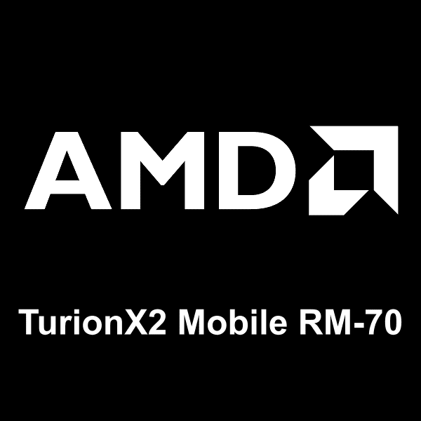 AMD TurionX2 Mobile RM-70 logotipo