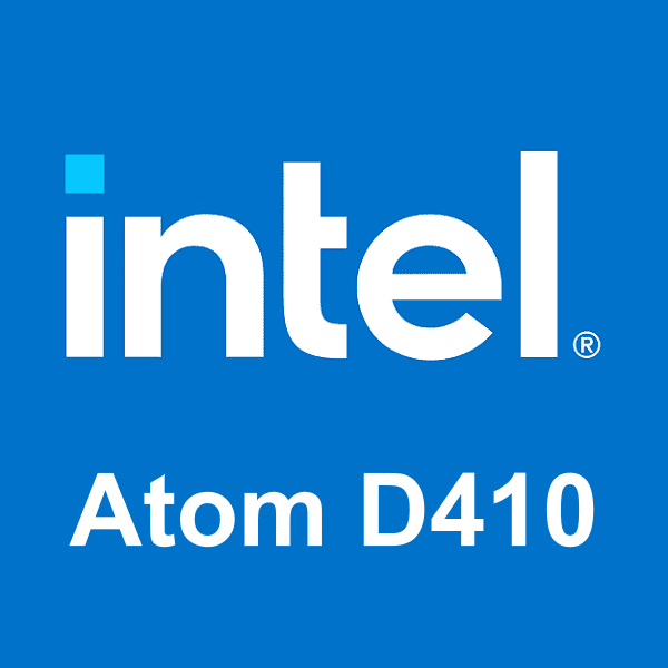 Intel Atom D410 logó