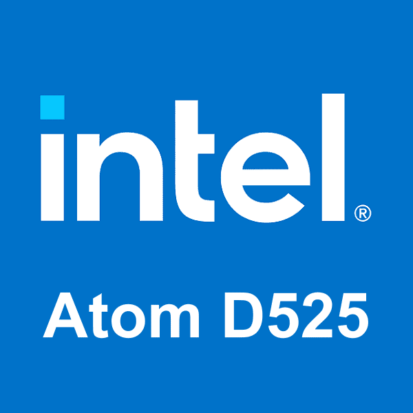 Логотип Intel Atom D525