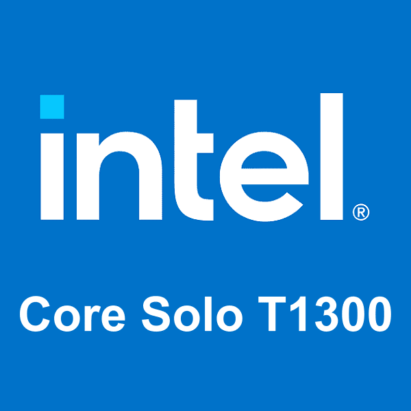 Intel Core Solo T1300 logó