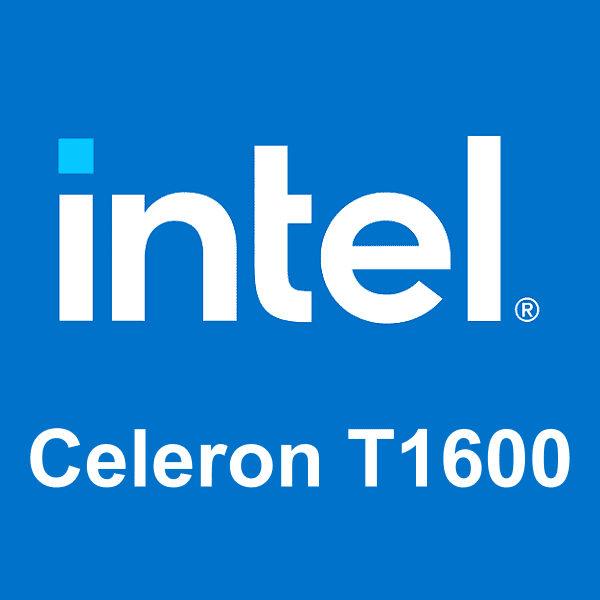 Intel Celeron T1600 logotipo