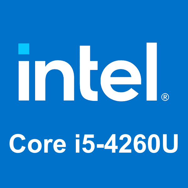 Biểu trưng Intel Core i5-4260U