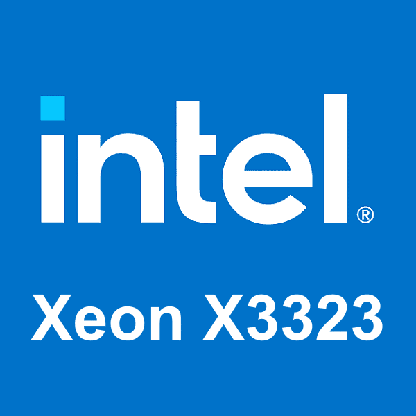 Intel Xeon X3323 logo