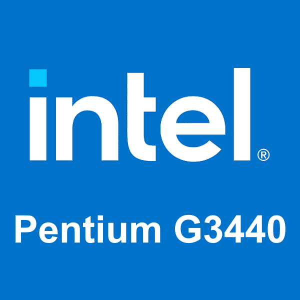 Intel Pentium G3440 徽标