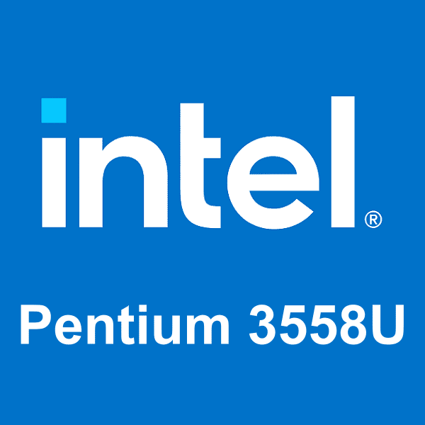 logo Intel Pentium 3558U