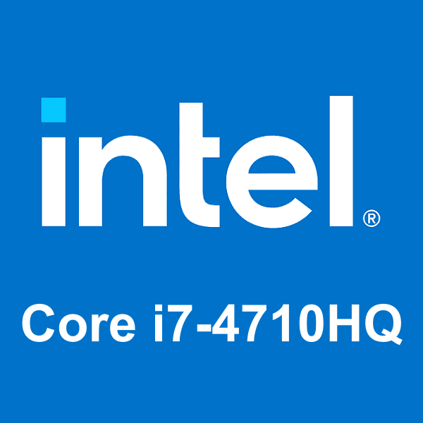 Intel Core i7-4710HQ logotipo