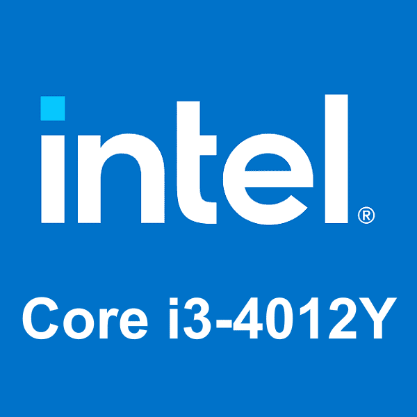 Intel Core i3-4012Yロゴ