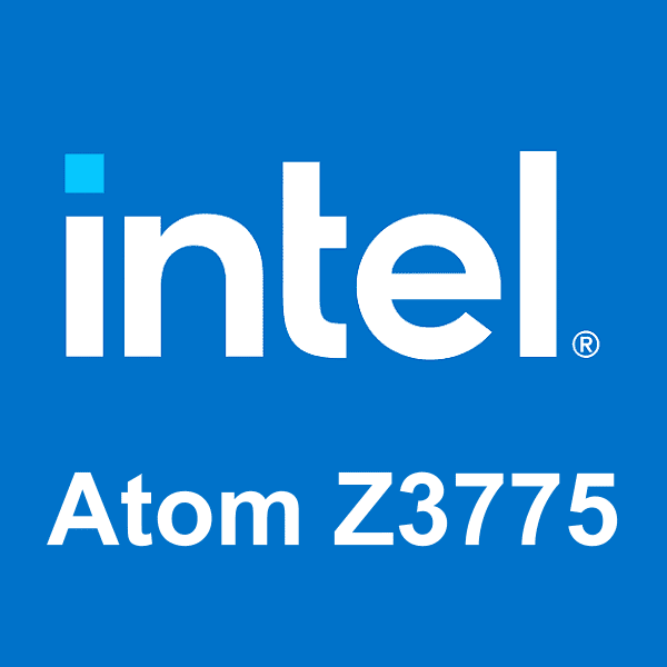 logo Intel Atom Z3775