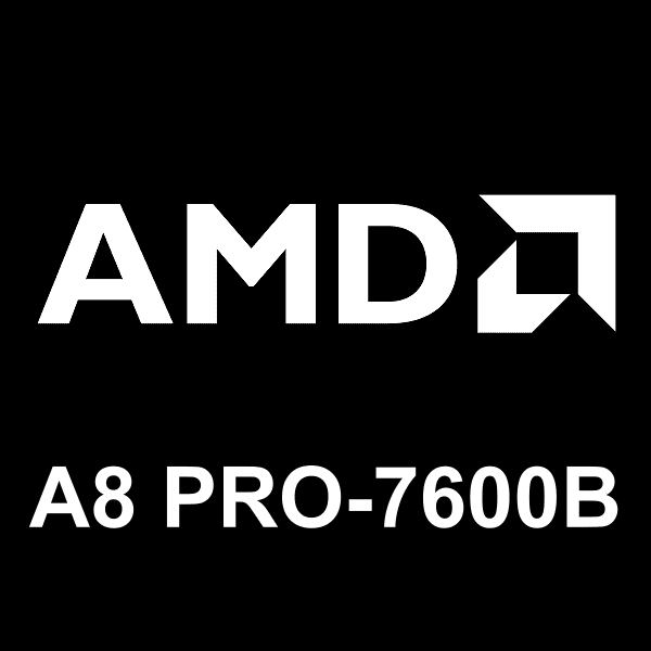 logo AMD A8 PRO-7600B