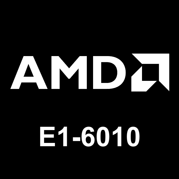 AMD E1-6010 लोगो