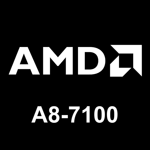 AMD A8-7100 लोगो
