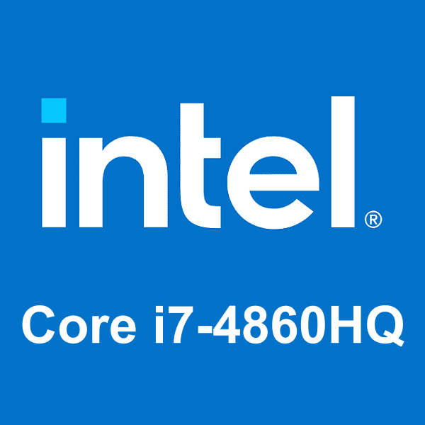 Intel Core i7-4860HQ logotipo