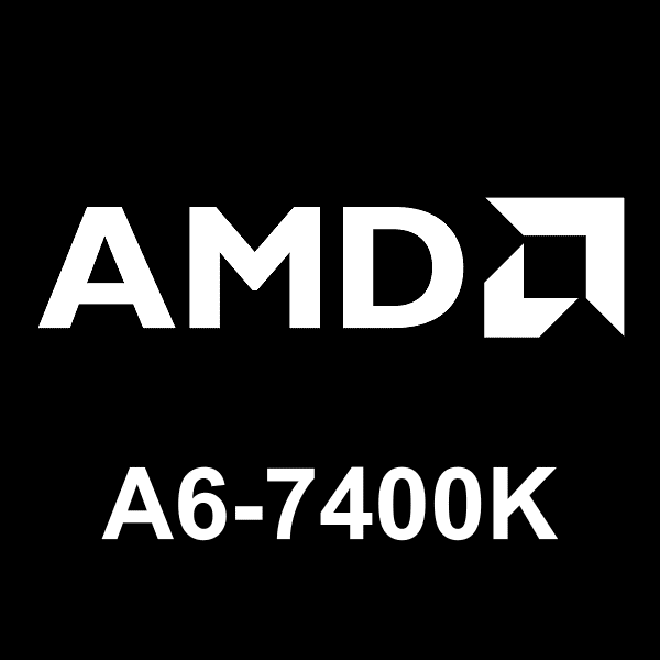AMD A6-7400K লোগো