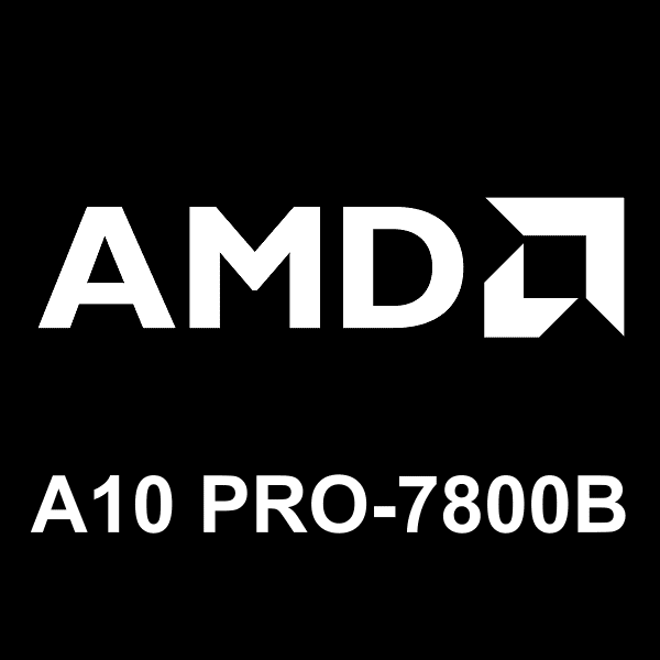 AMD A10 PRO-7800Bロゴ