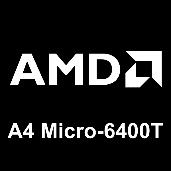 logo AMD A4 Micro-6400T