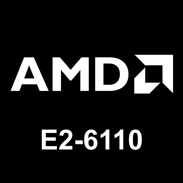 AMD E2-6110 লোগো