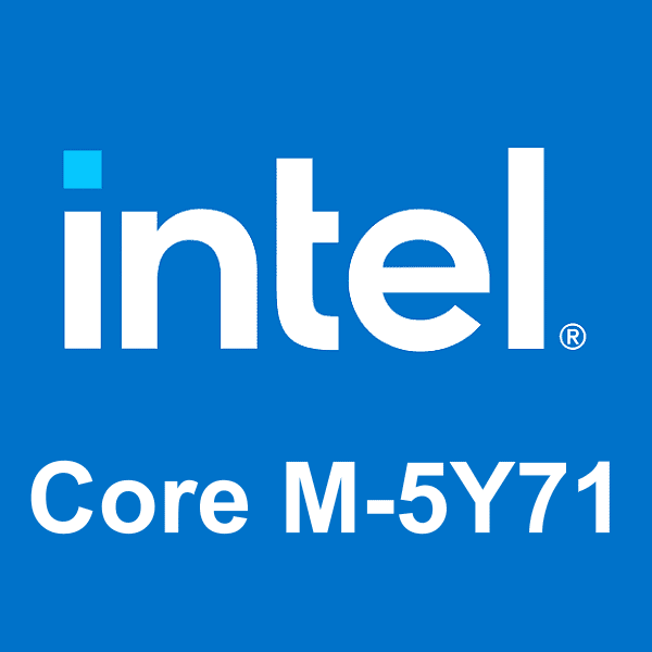 logo Intel Core M-5Y71