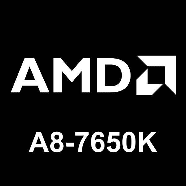 AMD A8-7650K লোগো