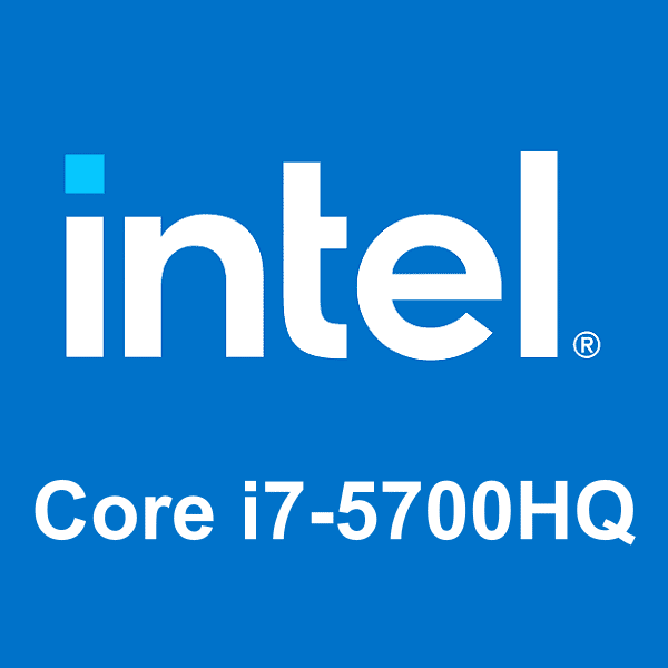 Intel Core i7-5700HQ logotipo