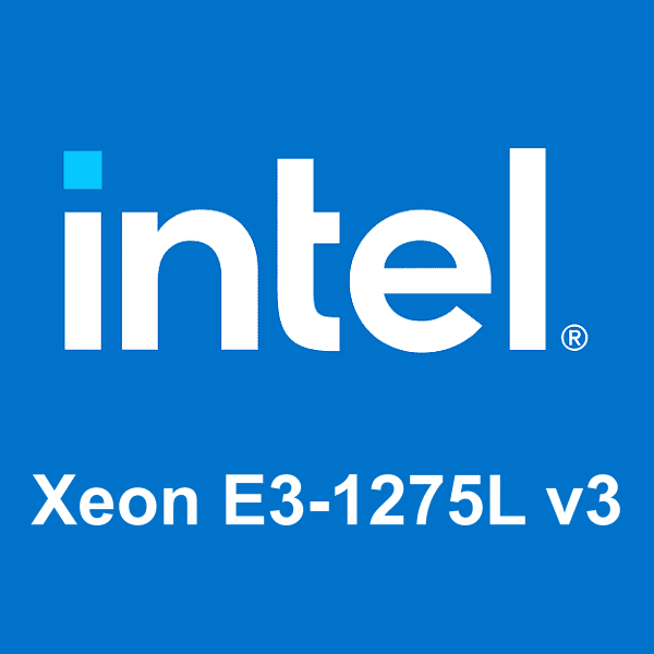 Biểu trưng Intel Xeon E3-1275L v3