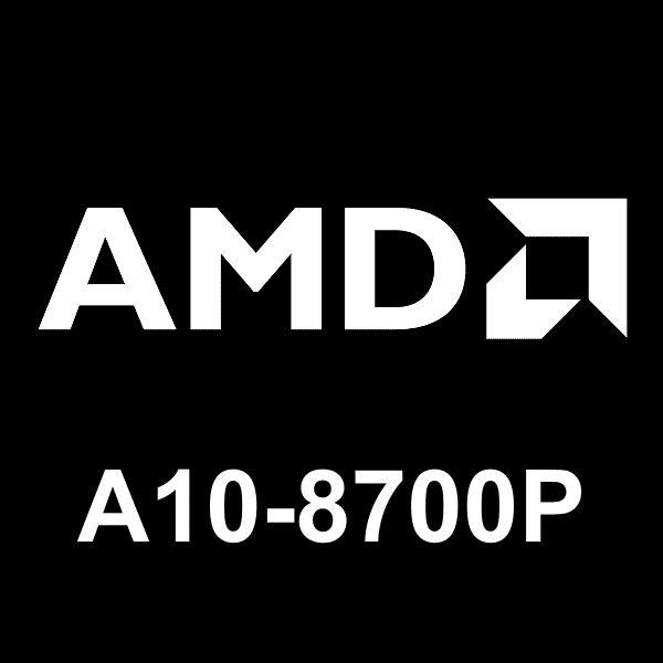 AMD A10-8700P लोगो