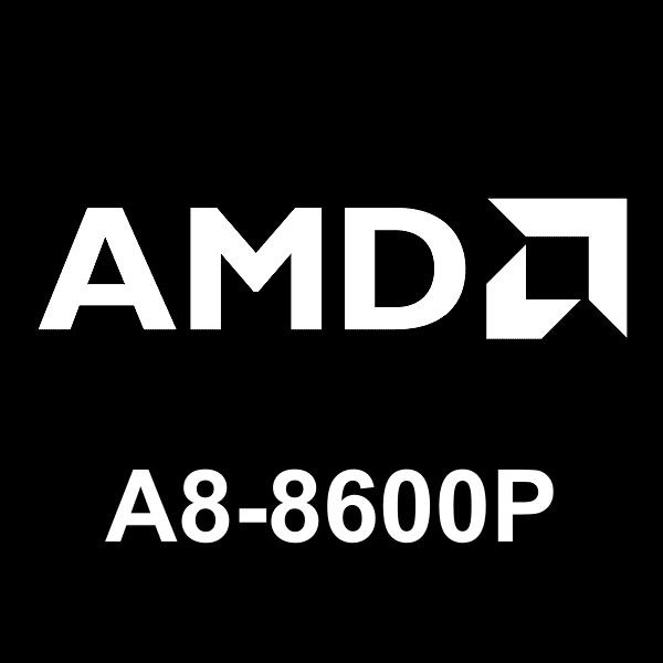 AMD A8-8600P লোগো