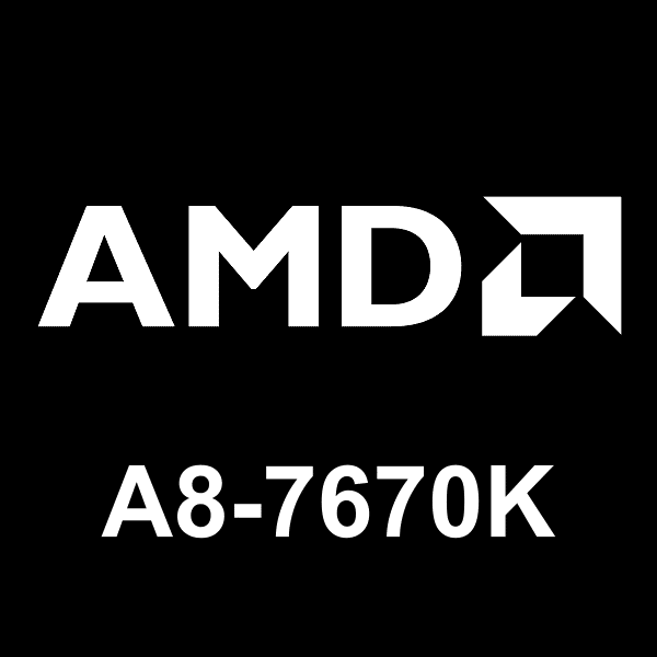 Логотип AMD A8-7670K