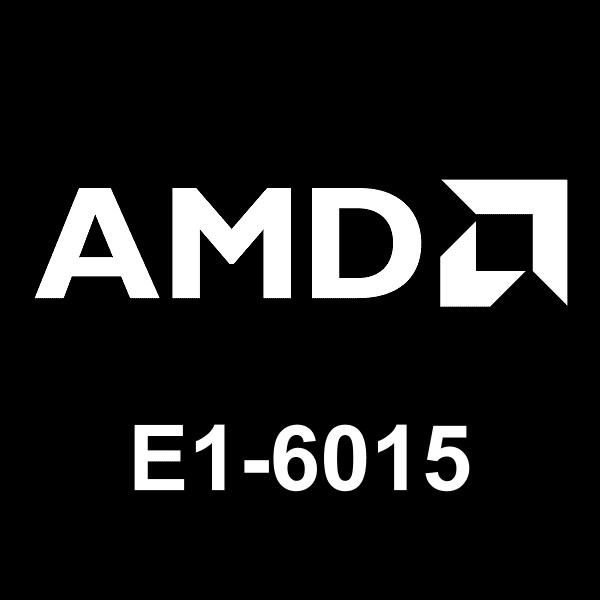 AMD E1-6015 logotipo