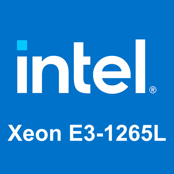 Intel Xeon E3-1265Lロゴ
