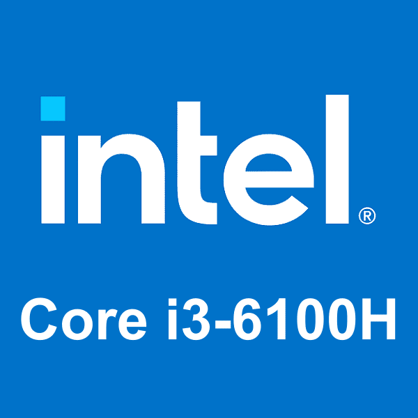 Логотип Intel Core i3-6100H
